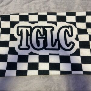 Checker print TGLC pillow case
